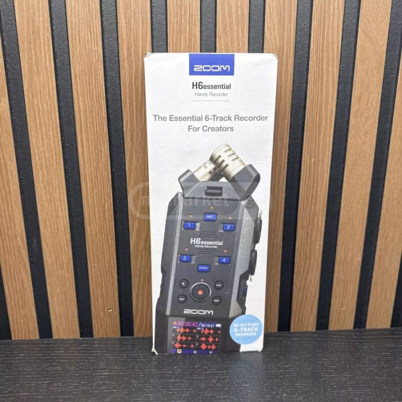 Zoom H6 Essential Handy Recorder ხმის ჩამწერი
