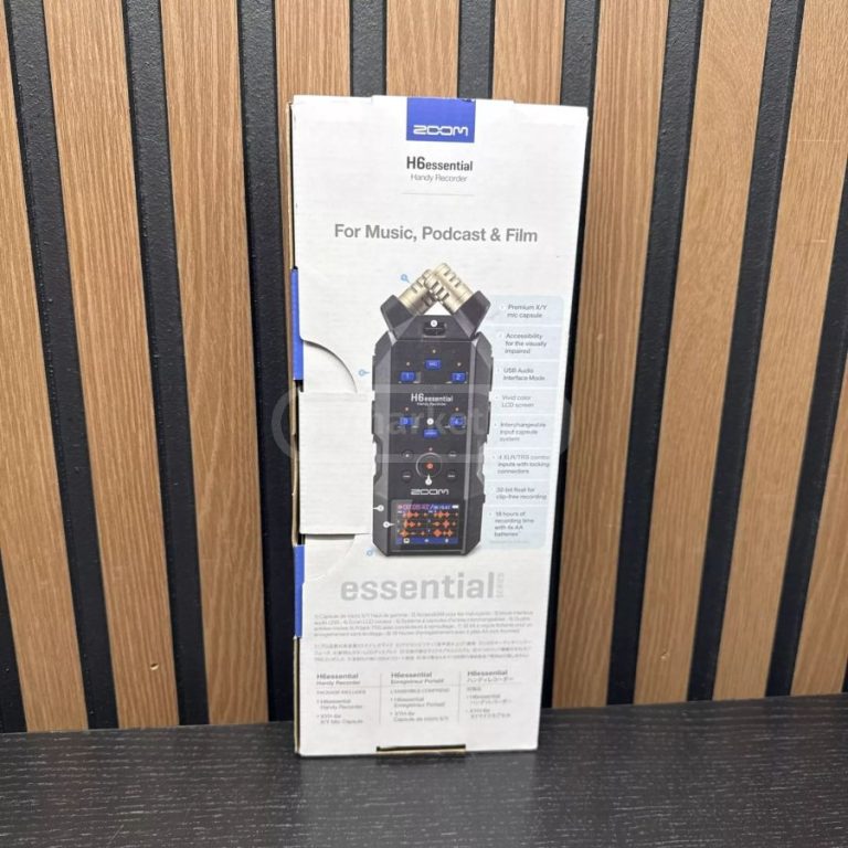 Zoom H6 Essential Handy Recorder ხმის ჩამწერი