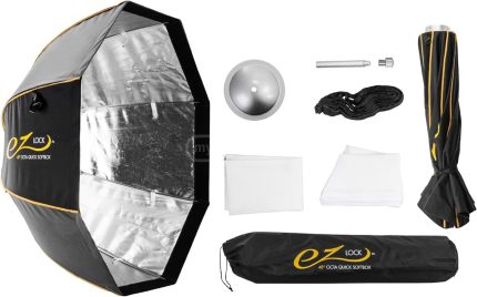 Glow 112cm EZ Lock Octa Quick XL სოფტბოქსი Bowens Mount