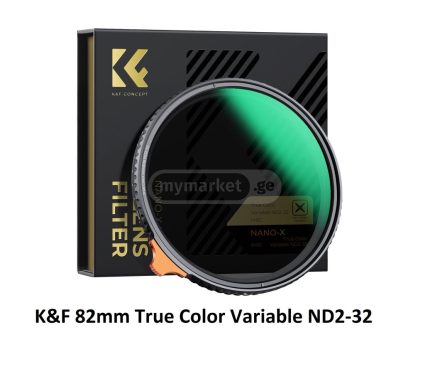 K&F CONCEPT 82mm True Color Variable ND2-32 (1-5 Stops)
